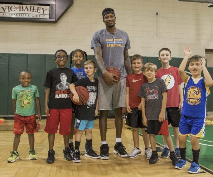 Torrey Craig Visits USC Upstate Basketball Camp - Spartanburg.com